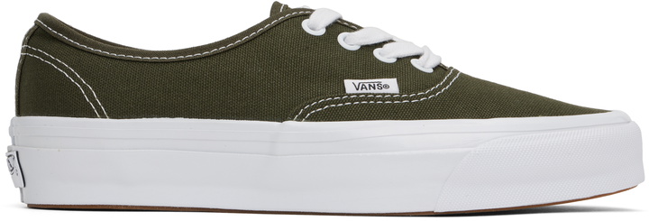 Photo: Vans Green Authentic Reissue 44 Sneakers
