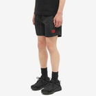 Moncler Men's Navajo Print Swim Short in Black