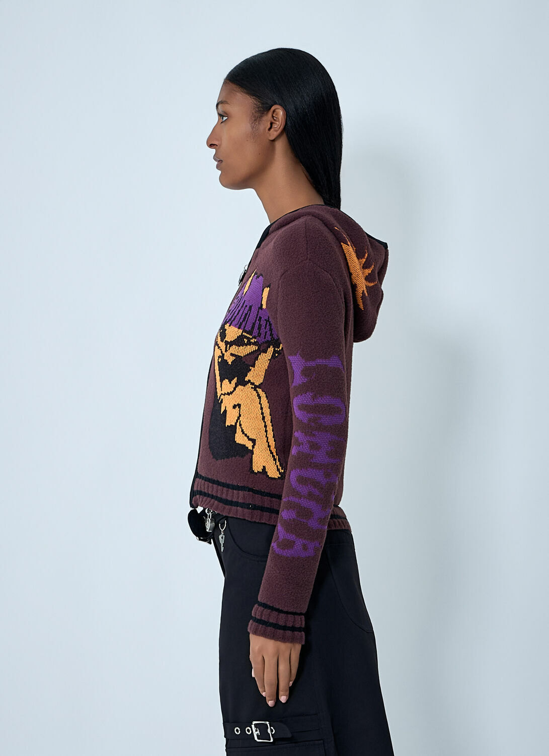 Chopova Lowena Tammie Jo Zip-Up Cardigan