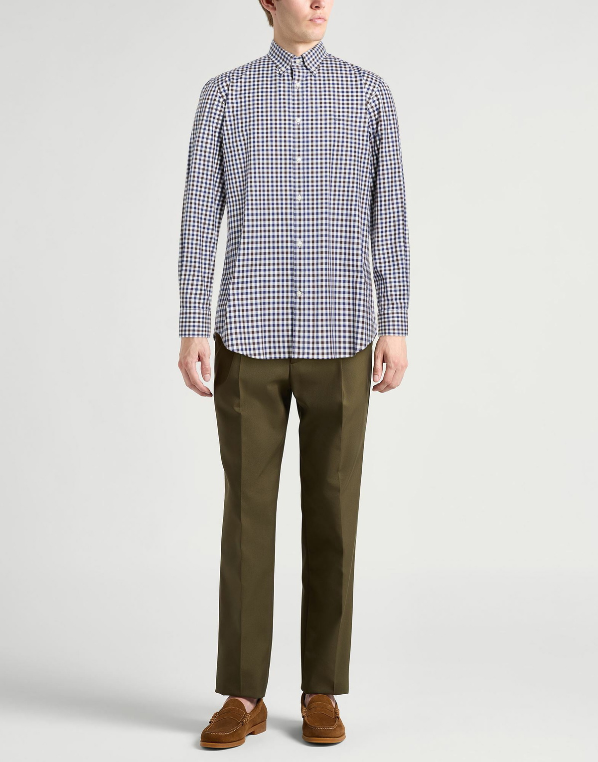 Paul & Shark Mens Shirt Dark in Brown