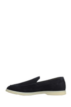 Henderson Baracco Loafers In Blue Suede