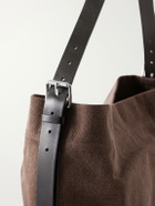 LEMAIRE - Leather-Trimmed Canvas Tote Bag