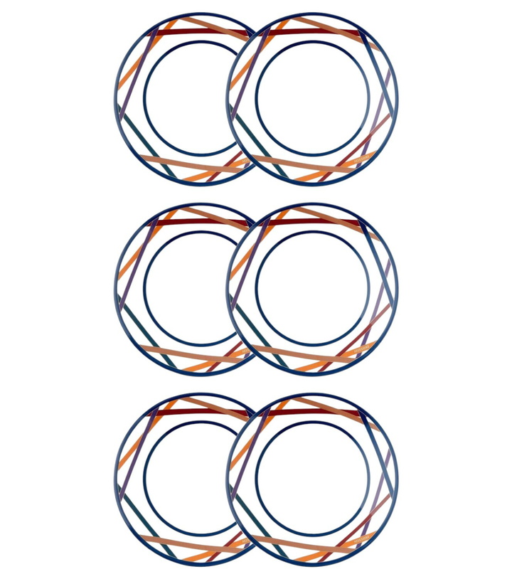 Photo: Missoni Nastri set of 6 ceramic soup plates
