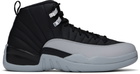 Nike Jordan Black & Gray Air Jordan 12 Retro Sneakers