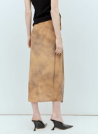 Sportmax Silk Wrap Midi Skirt