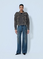 Vaquera Flocked Denim Jacket