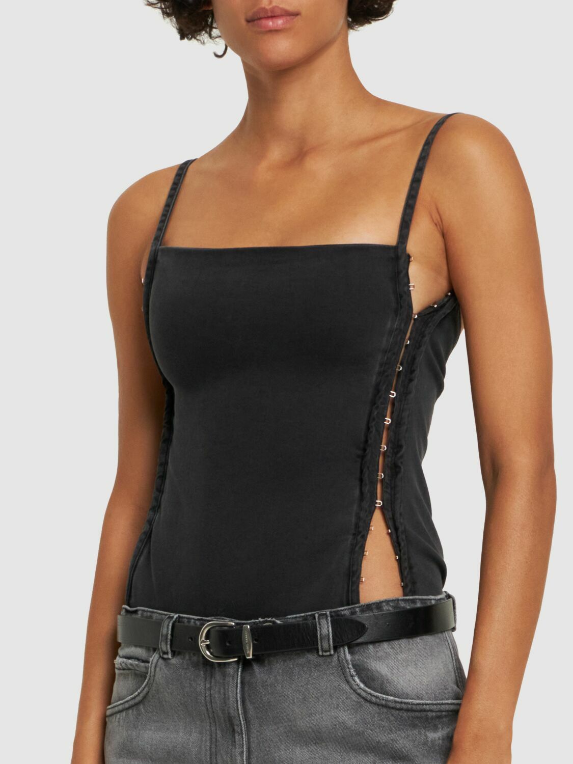 Y/PROJECT - Sleeveless Bodysuit W/hooks Y/Project