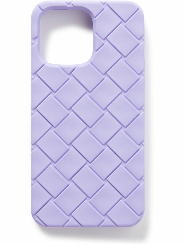 Photo: Bottega Veneta - Intrecciato Rubber iPhone 14 Pro Max Case