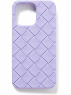 Bottega Veneta - Intrecciato Rubber iPhone 14 Pro Max Case