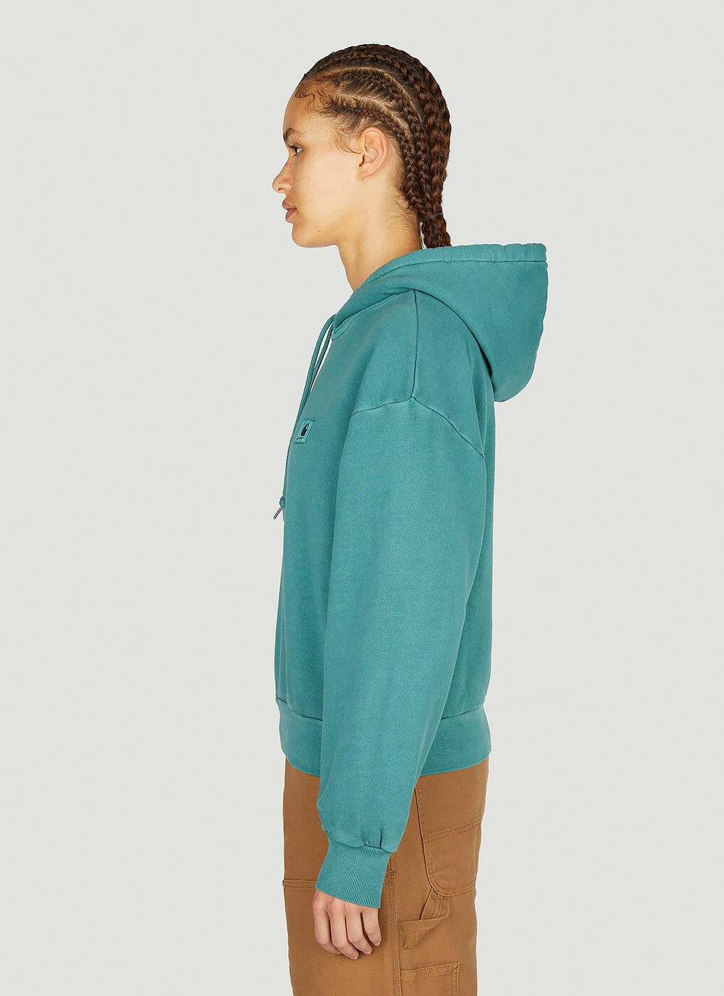 Teal carhartt online sweatshirt