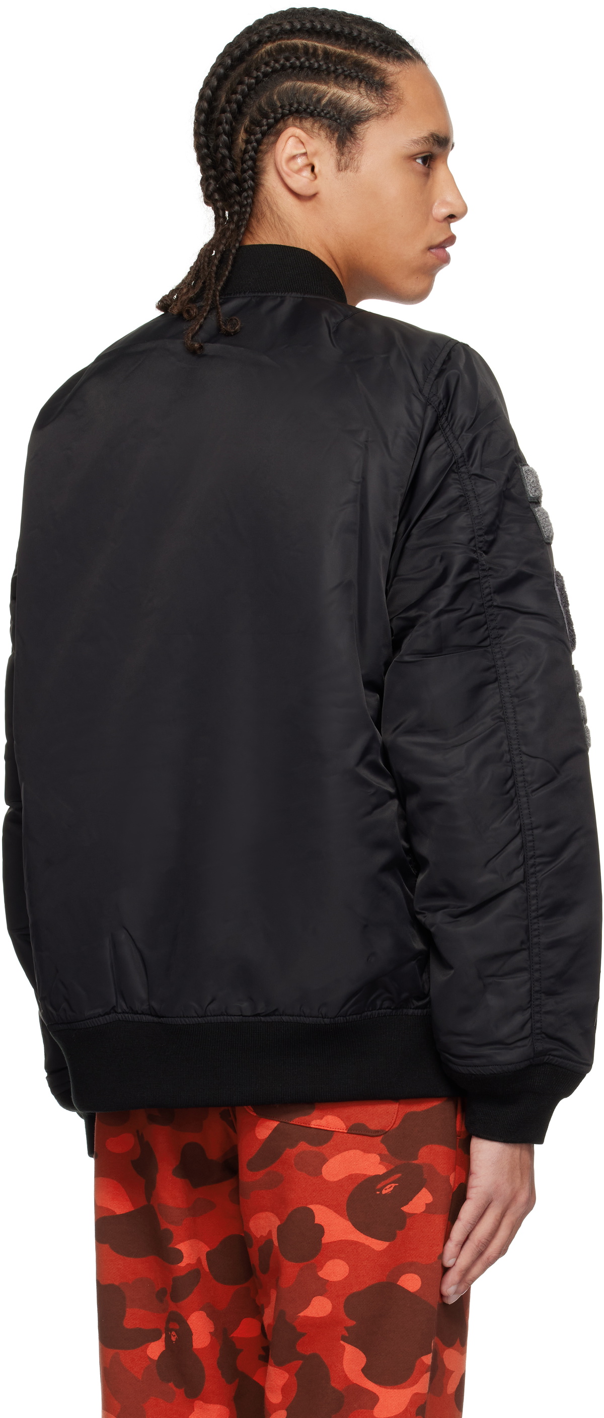 BAPE Black Shark MA-1 Bomber Jacket