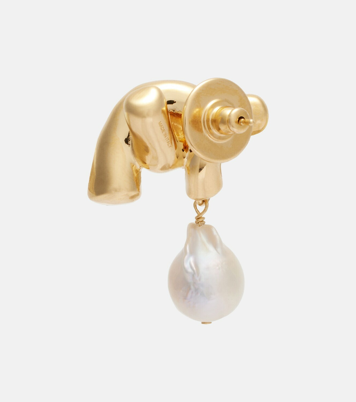 Givenchy Chain Link pearl-embellished earrings