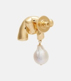Givenchy Chain Link pearl-embellished earrings