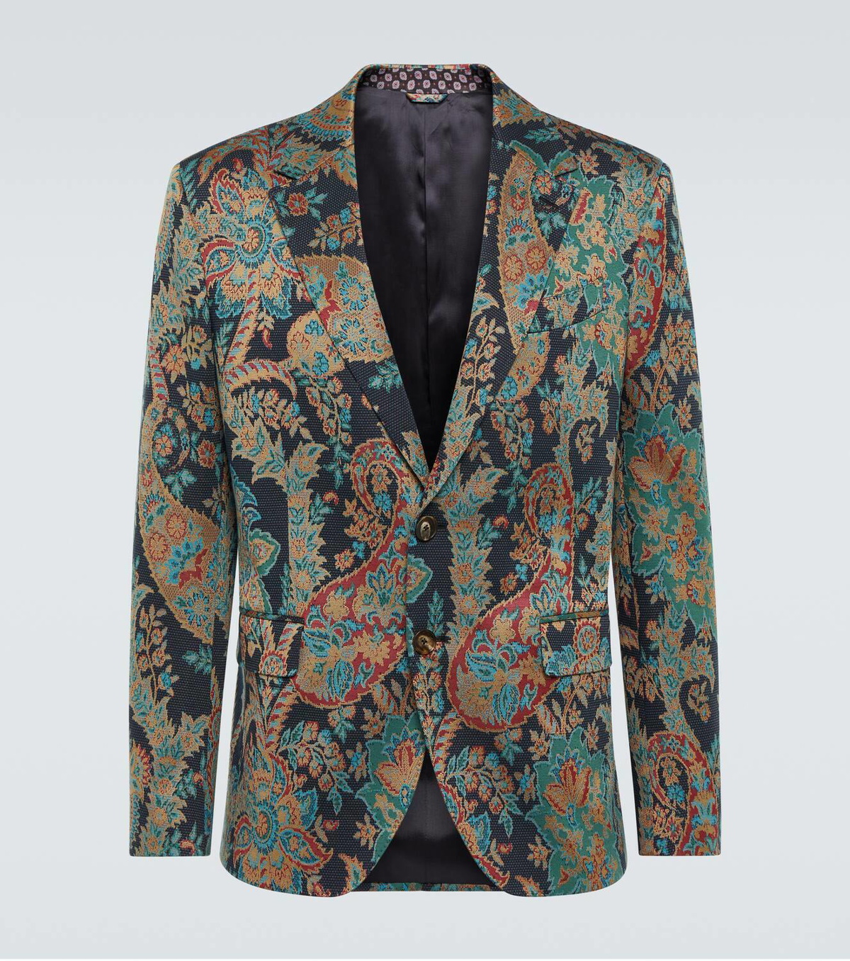 Etro Paisley cotton-blend jacket