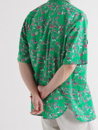 Isabel Marant - Bigilian Oversized Floral-Print Cotton Shirt - Green