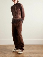 Rick Owens - Tommy Open-Knit Sweater - Brown