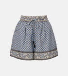Veronica Beard Vivaldi printed shorts