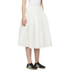 Cecilie Bahnsen White Rosie Skirt