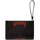 Marcelo Burlon County of Milan Black Dogo Pouch