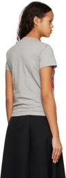 tao Gray Floral T-Shirt