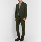 Boglioli - Army-Green Slim-Fit Tapered Cotton-Blend Corduroy Suit Trousers - Green