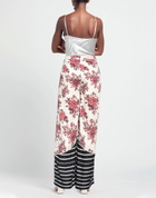 Alessia Santi Womens Pants Ivory