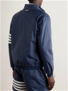 Thom Browne - Striped Ripstop Bomber Jacket - Blue