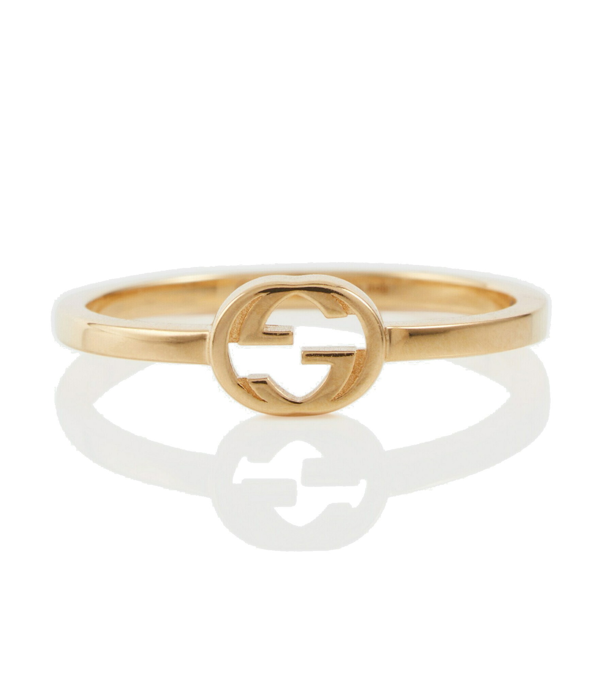 Gg Ring Gucci - GG 18kt gold ring Gucci