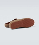 Loro Piana Suede slippers