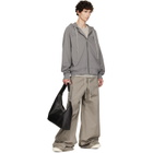 Rick Owens Black Tower Cropped Gemini Bag