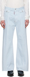 Dsquared2 Blue Powder Wash Eros Jeans