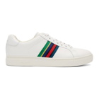 PS by Paul Smith White Lapin Stripe Sneakers