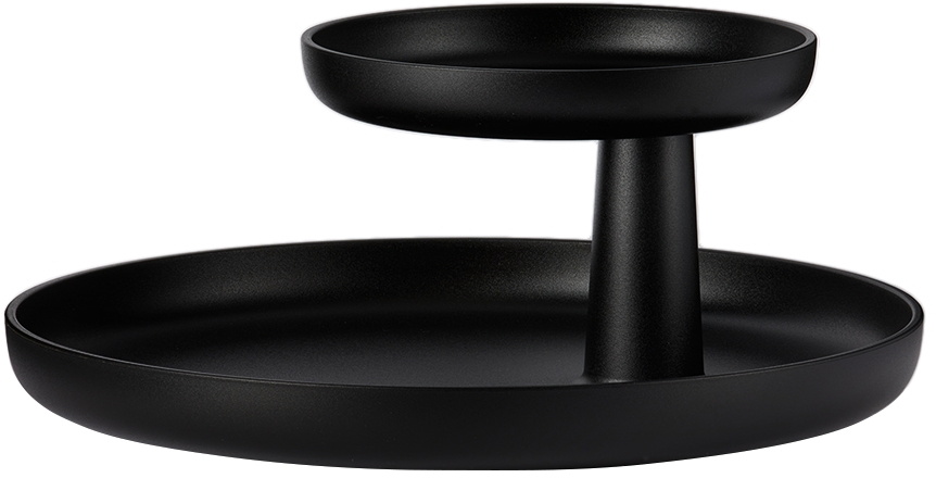 Vitra Black Rotary Tray