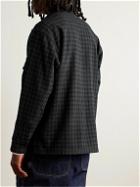 Randy's Garments - Checked Wool-Flannel Overshirt - Gray