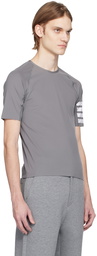 Thom Browne Gray Compression T-Shirt