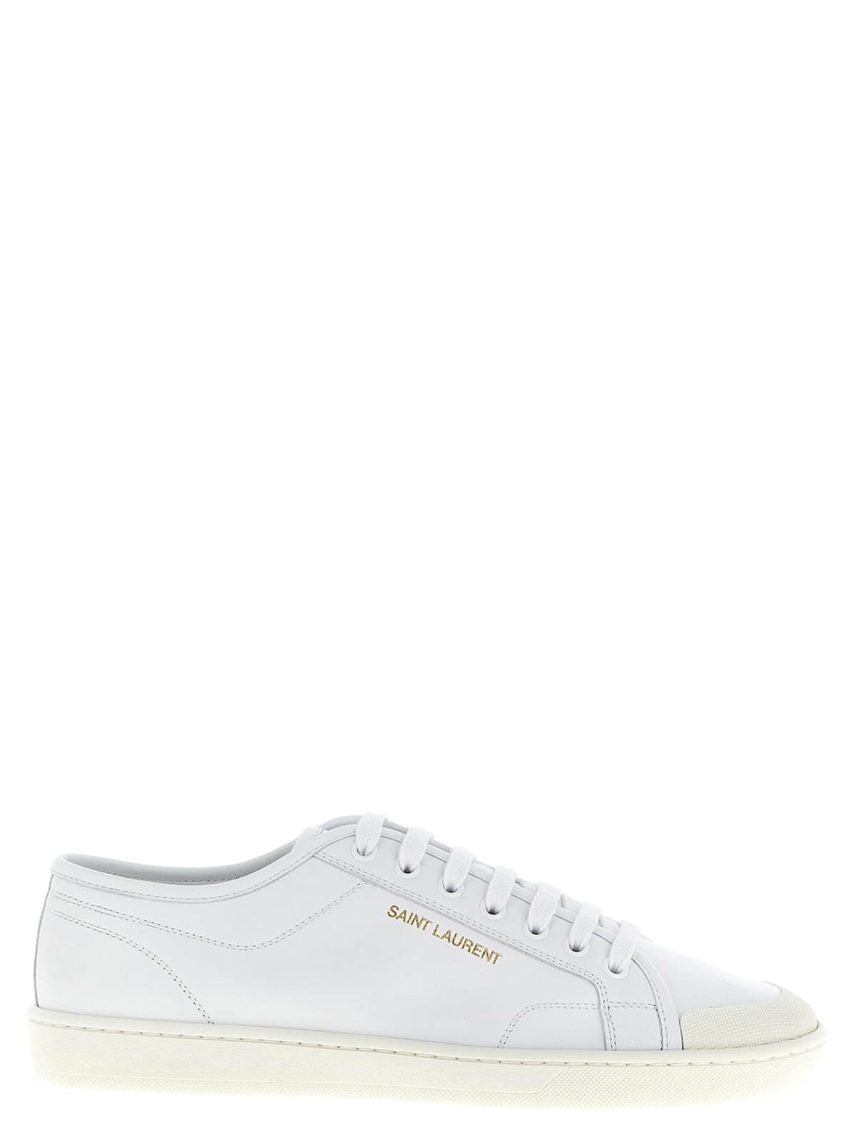 SAINT LAURENT - Malibu Leather Sneakers Saint Laurent