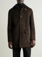 Zegna - Shearling Coat - Brown