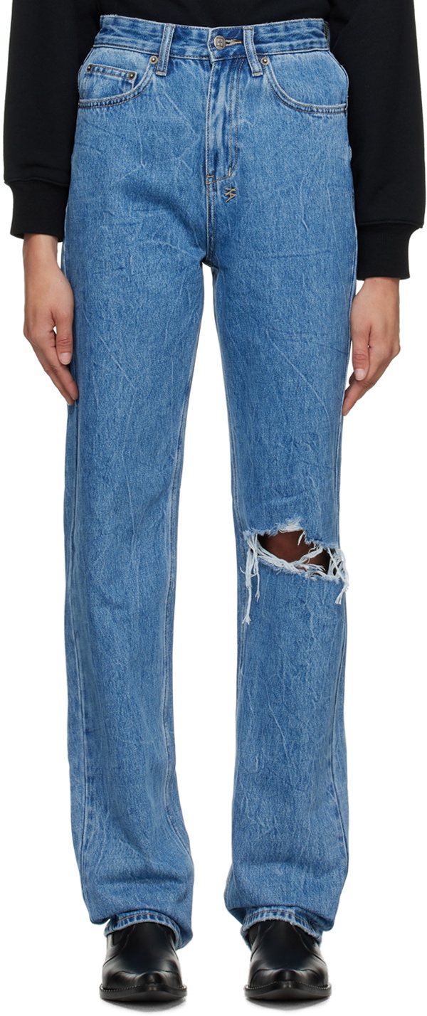 Ksubi Blue Playback Jeans Ksubi