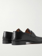 Maison Margiela - Tabi Split-Toe Patent-Leather Loafers - Black