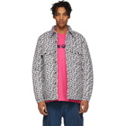 Noon Goons White Leopard Compa Shirt Jacket