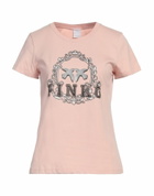 Pinko Denim Womens T-shirt Light in Pink