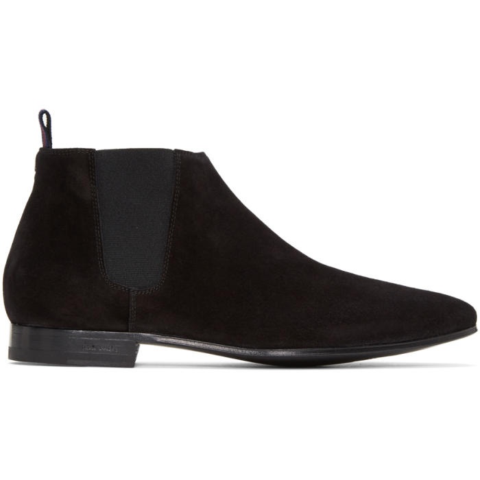 Photo: Paul Smith Black Suede Marlowe Chelsea Boots 