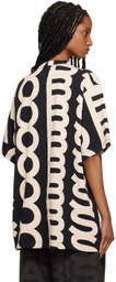 Marc Jacobs Black 'The Monogram' T-Shirt