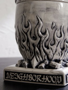 Neighborhood - Cauldron Ceramic Incense Burner - White