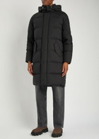 Moose Knuckles Everest Long Shell Puffer Coat Black