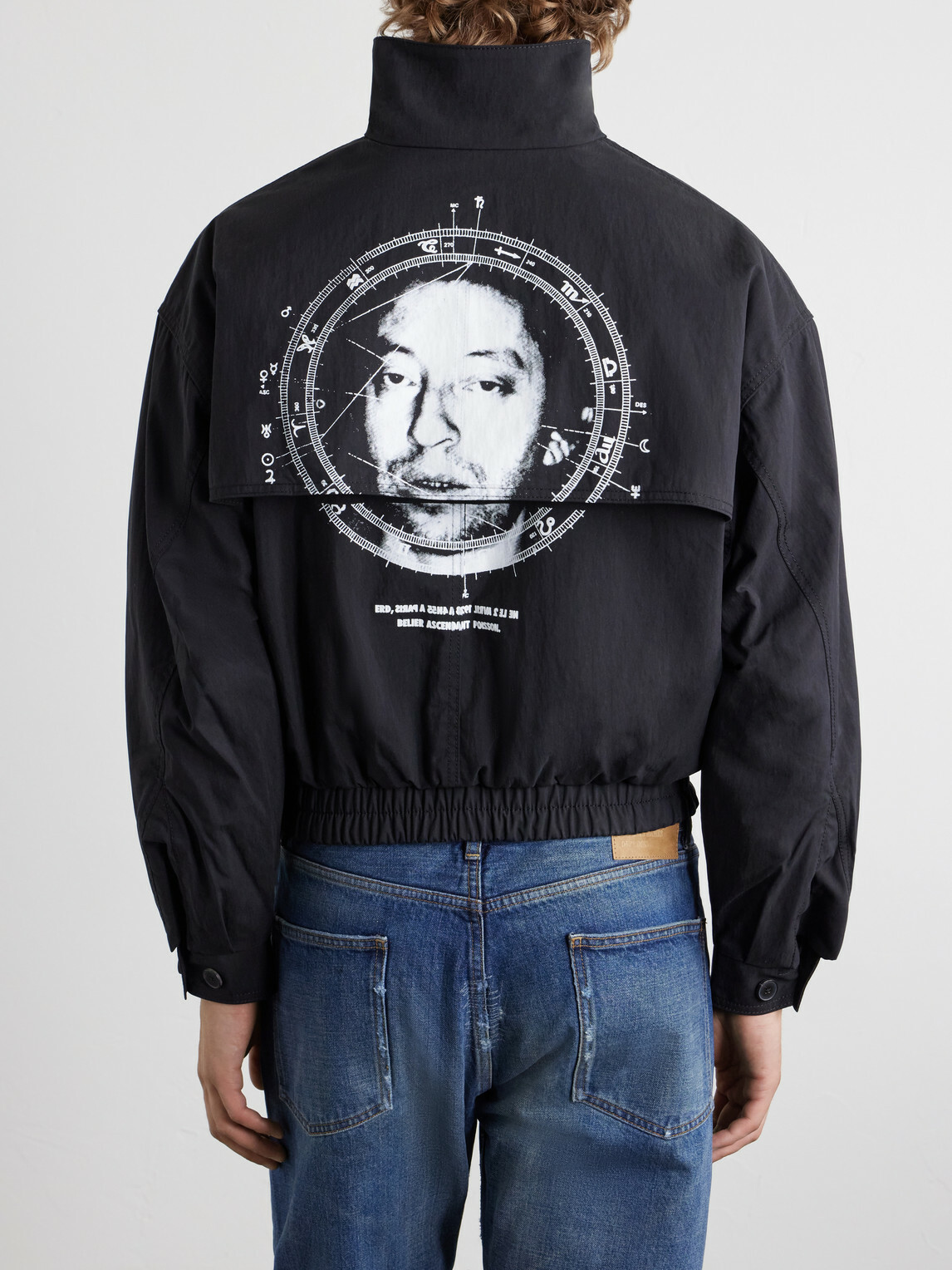 Enfants Riches Déprimés - Serge Logo-Printed Shell Jacket - Black
