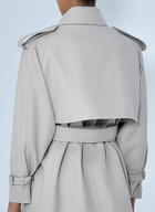 Max Mara Double-Breasted Trench Coat