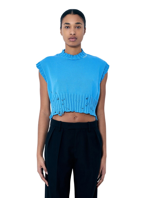 Photo: Marni Distressed Knit Vest
