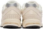 New Balance Beige & Off-White 2002R Sneakers