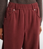 Brunello Cucinelli Cotton jersey sweatpants